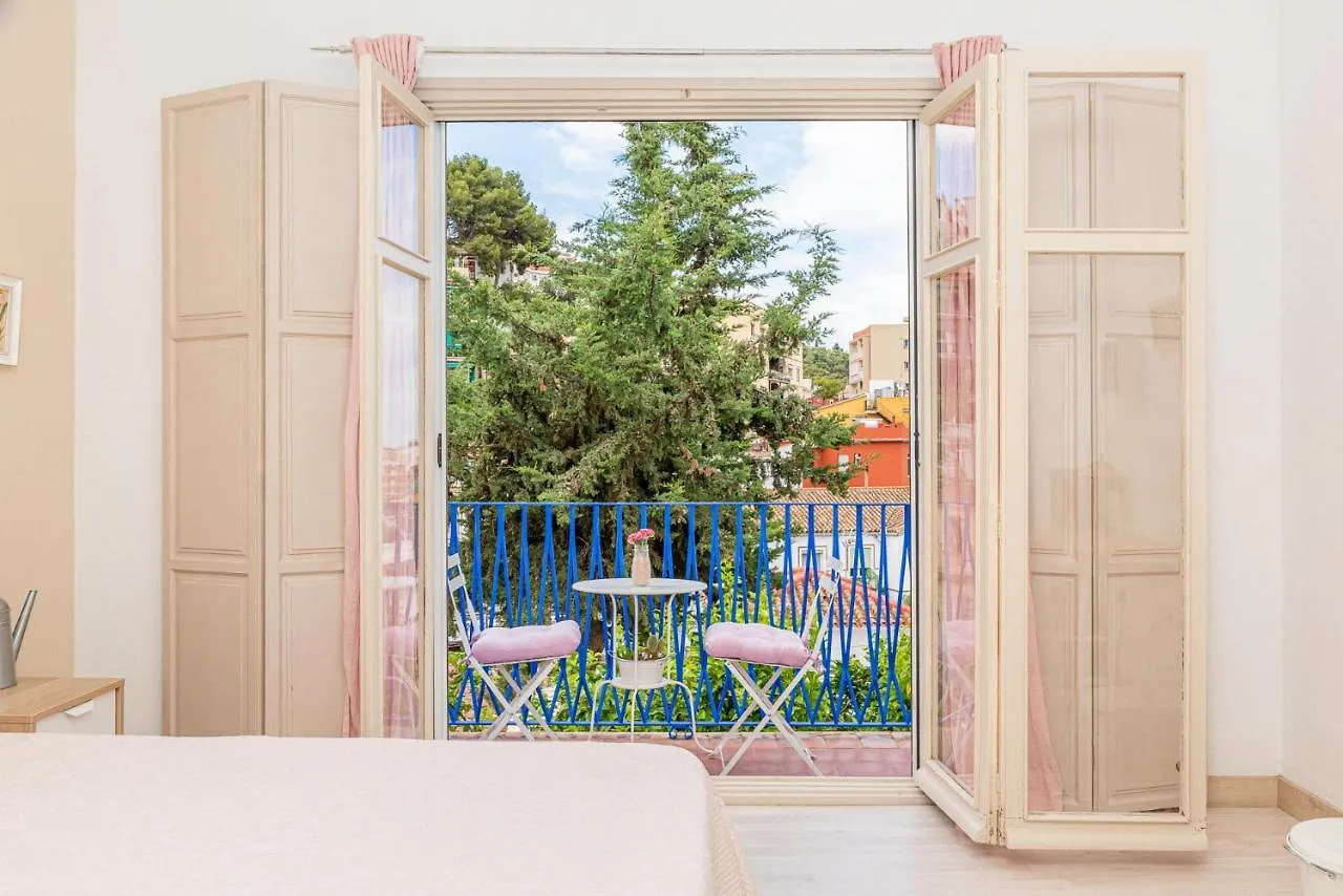 Accommodatie bij particulieren Blue Castle Guesthouse Málaga Spanje