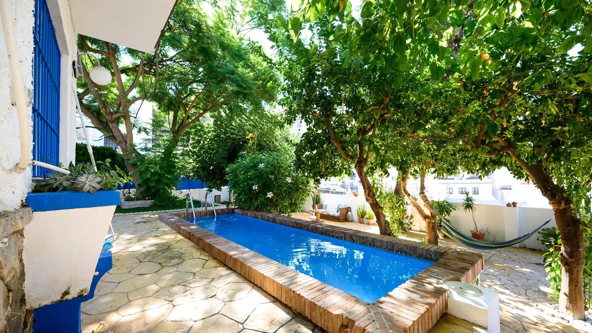 Accommodatie bij particulieren Blue Castle Guesthouse Málaga Spanje
